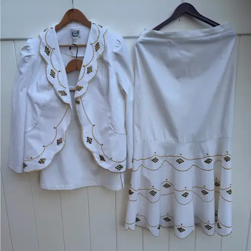 Odeliah Ivory Embroidered 3