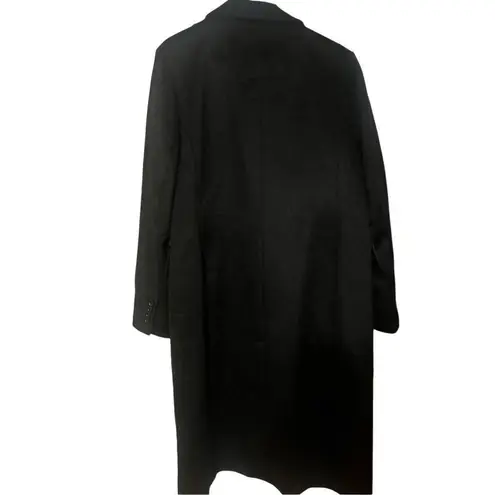 Karl Lagerfeld Women's Coat Black Wool Large