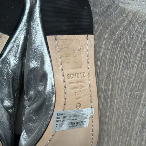 Schutz SUZANNE LEATHER FLAT