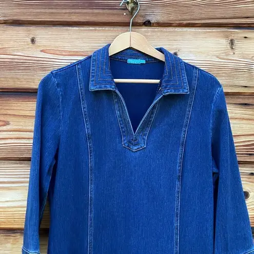 J. McLaughlin Stretch Denim Cadence Dress