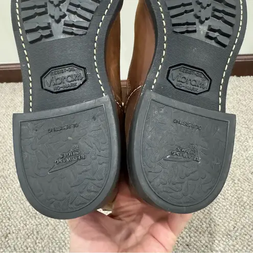 RED WING 3356 SHORT ENGINEER COOPER ROUGH & TOUGH BOOTS WOMEN US SZ 9 EU40 UK6.5 Brown