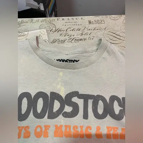 2022 Woodstock Traffic Jam White Lake NY '69 Graphic Tee Shirt Size M