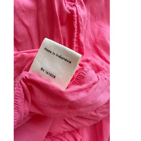 Acacia Swimwear ACACIA Elenora Cotton Maxi Dress in Astor Pink Size Medium/ Large - Image 8