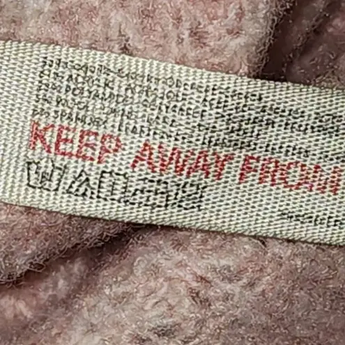 Free People Intimately  Womens Pink Wool Blend Oversized‎ V Neck Sweater XS Small