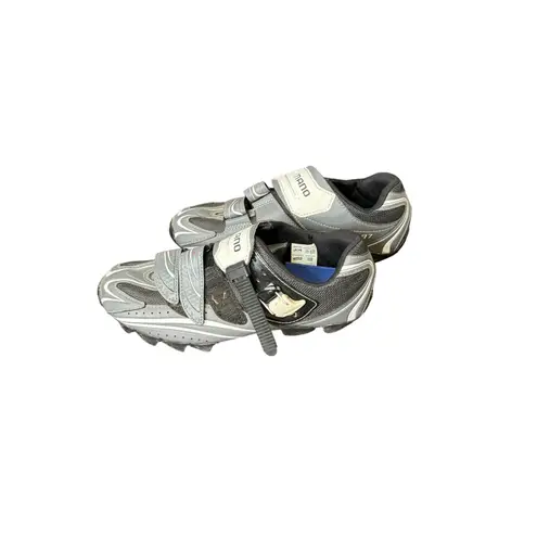 Shimano Women's Shoes Cycling Road Bike Tour Gray Cleats Sneaker Sz.42 Size 11.5