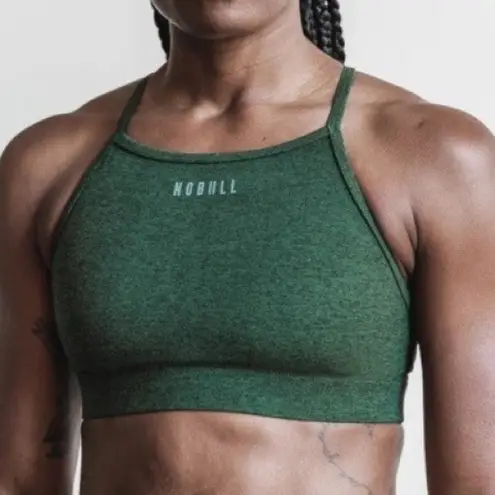 Nobull NWT High-Neck Sports Bra - XXL - Deep Teal Heather