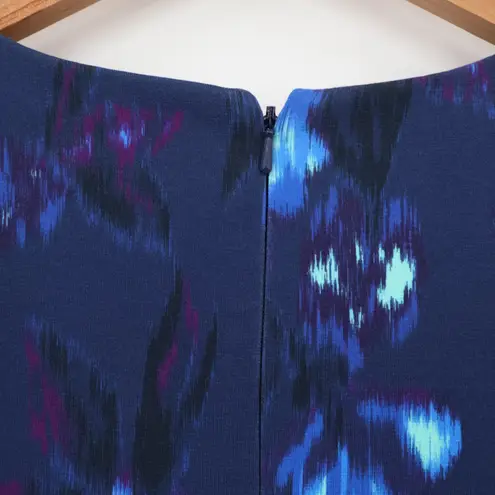 Lands' End  Floral Dress Womens Church Business Casual Office Pockets‎ Size 10P