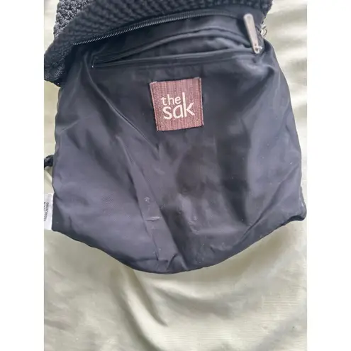 The Sak Artisanal Hand Crochet Craze Rad Zipper Closure Crossbody Bag Charm