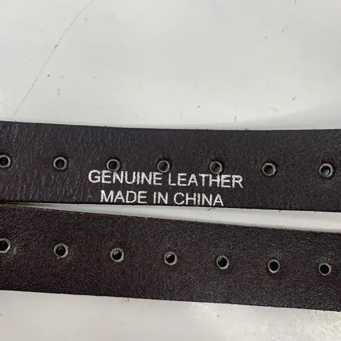 Silpada Designs Size Small Belt Brown Leather Studded Waist Wrap Around Women’s