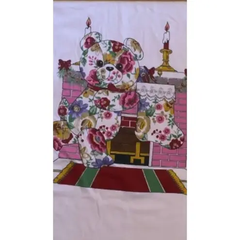 Pajama Party Christmas Bear Women's Pink Sleep T