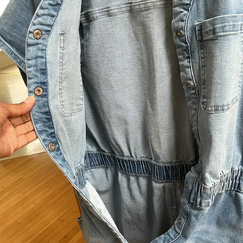 Celebrity Pink  denim romper size XXXL