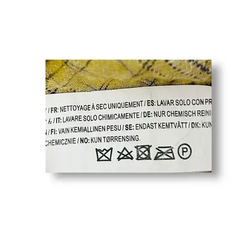 Moon River Anthropologie L Plaid Tiered Mini Dress Beachy Cottagecore Festival