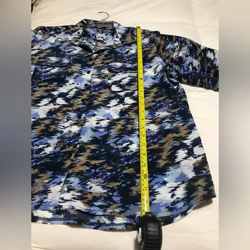 DEMART button down collard blouse DEMART SZ. XXL