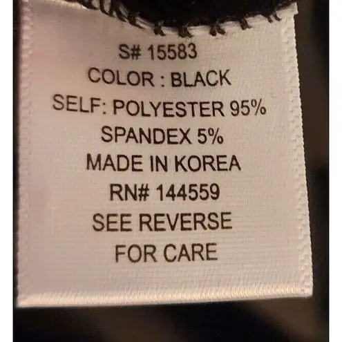 Haha Slinky Maxi Dress Black Spaghetti Strap Tie Back Formal Gown Black Size M