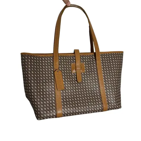 J. McLaughlin Printed Leather Shoulder Bag