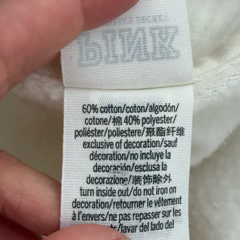 Victoria Sport Victoria’s Secret PINK reverse fleece shacket in creamer white size S small