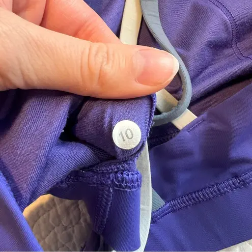 Lululemon  Women’s Purple Strappy Energy Sports Bra 10