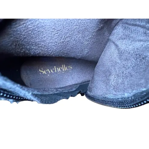 Seychelles Womens Thigh High Black Suede Boots Size 9 Block Heel