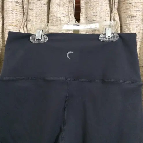 Zyia Storm Parallel Luxe High Waist Ribbed Ruched Colorblock Leggings