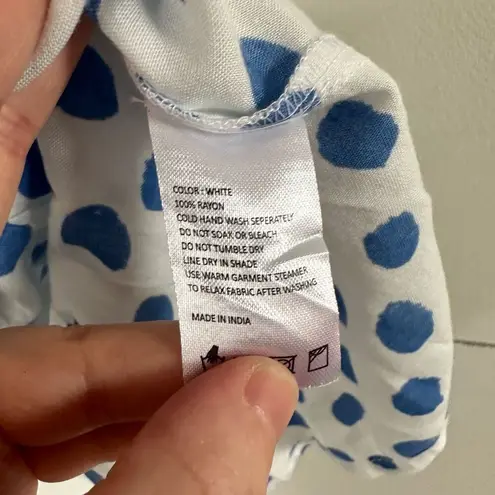 Xix Palms Women’s Extra Large White Blue Skirt New NWT Size XL