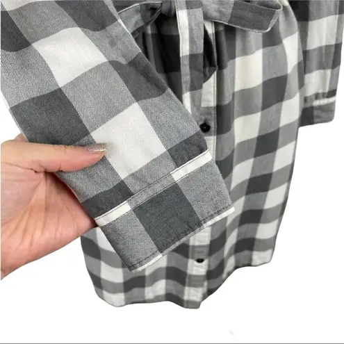 Royal Robbins Jackson Windowpane Plaid Long Sleeve Dress SZ XS Granola Girl
