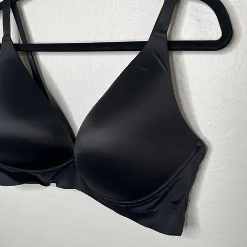 Soma Womens Enbliss Luxe Plunge Bralette XXL Black Stain