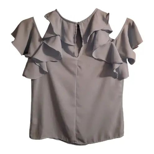 Belle & Sky Light Blue Blouse XS