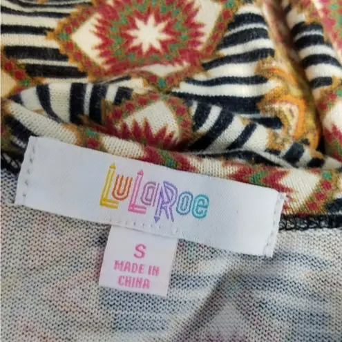 LuLaRoe 🔽 NWOT  Aztec Print Sarah Duster Cardigan, Size Small