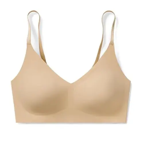 True n Co Sz S True Body Seamless Triangle Convertible Strap Bra No Pads Incl. Tan