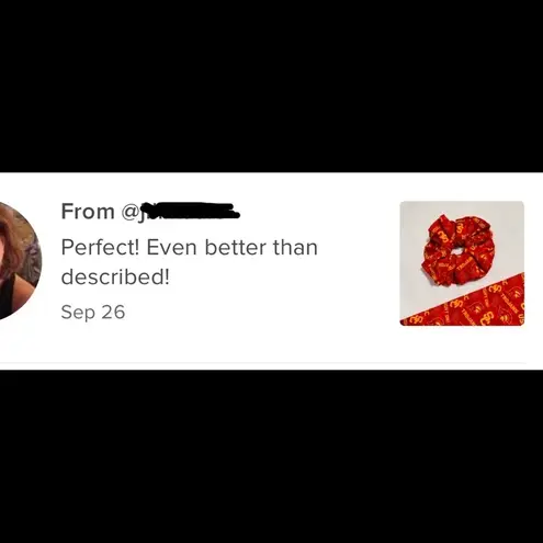 Handmade USC Trojans Oversized Scrunchy