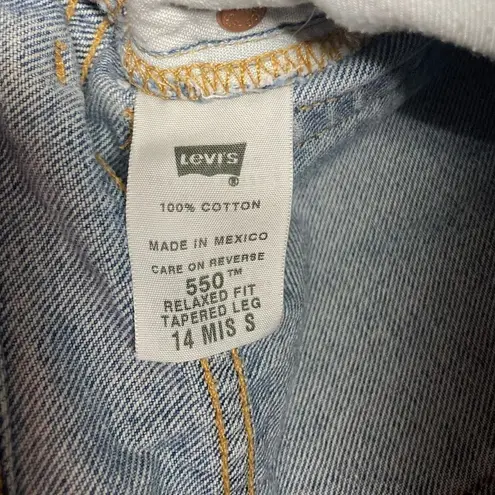 Levi Strauss & CO. LEVI STRAUSS VINTAGE Classic Relaxed 550 Jeans Inseam 27” Blue