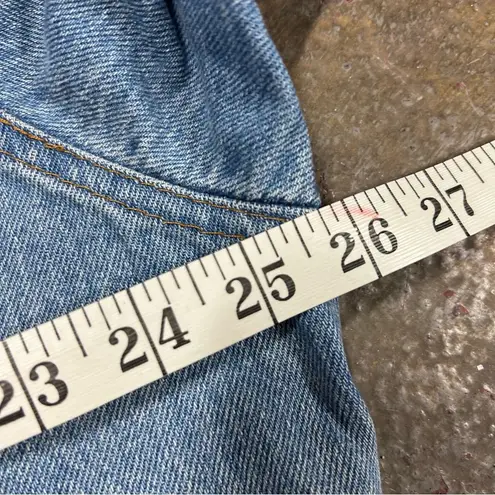 Vintage 80s Bebe Furrrina Oversized Long Denim Coat: Size MEDIUM Blue