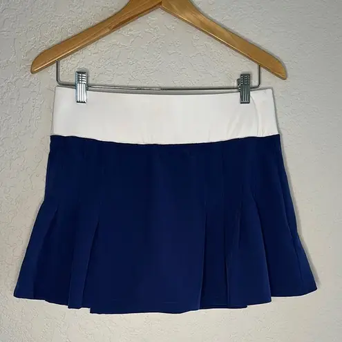 Prince Blue Skort White Band Tennis Pickleball Nautical Preppy Old Money Medium