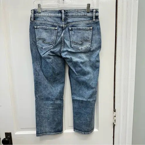 Silver Jeans Silver Suki denim jean capri capris women's 26 x 22.5