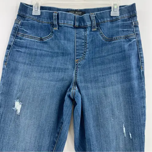 Judy Blue Worland High Rise Pull On Boyfriend Jegging jeans size 11/30 dark wash