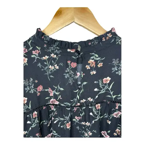 Lost + Wander
Women's Black Floral Garden Top Blouse Size XXL