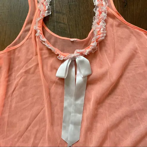 Sheer babydoll intimates top Size undefined