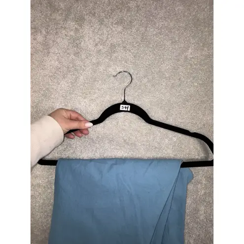 Frances Valentine Petrie Cotton Blend Pant in Blue size 12