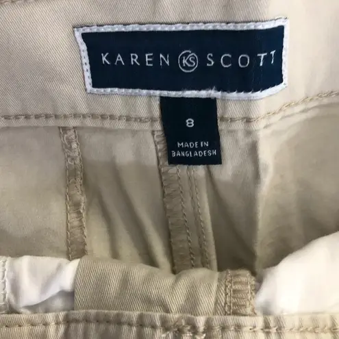 Karen Scott - Tummy Control Capri Pants - 8