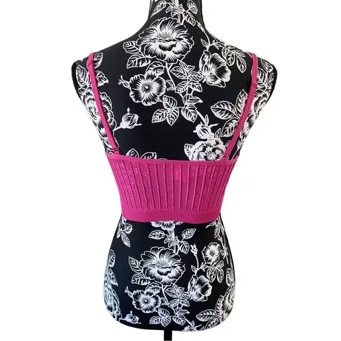 Colsie Lace Bralette Juniors Large Ribbed Sleepwear Intimates Feminine Black