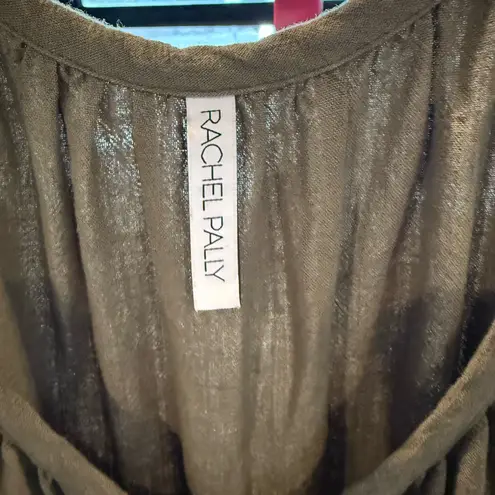 Rachel Pally Khaki Dress with pockets size XL