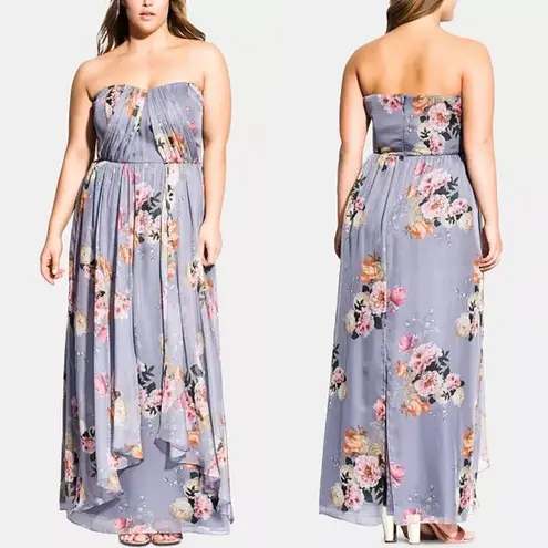 City Chic Florence Whimsy Maxi Dress