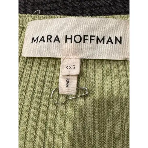 Mara Hoffman pistachio green Marlowe Body suit size xxs