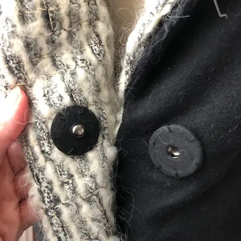 Eberjay Jason Wu 2010 Layered Lapel Cocoon Coat Cap Sleeve