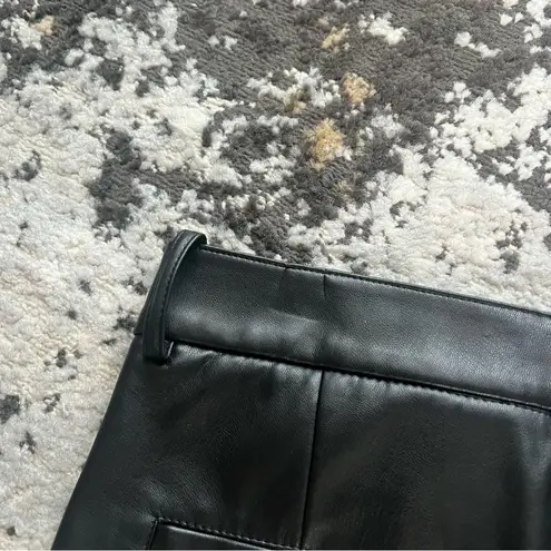 ZARA  Black Leather Pants