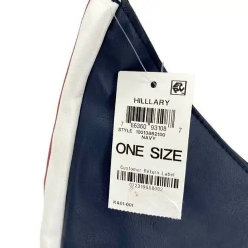 Alfani Women's Hilllary Navy Hobo Shoulder Bag New