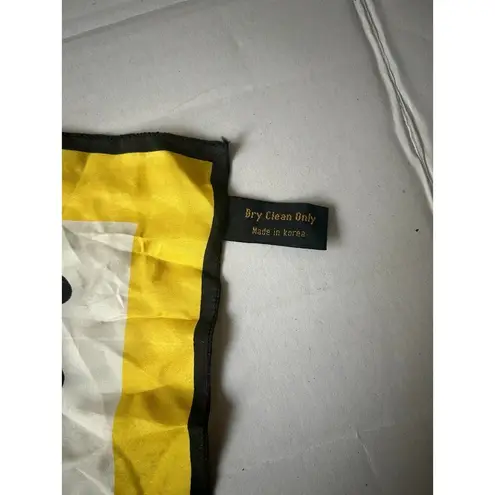 Carolina Herrera long rectangular Polka Dots 100%silk scarf