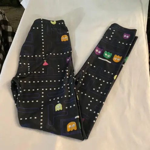 PacMan Retro Leggings Video Game Multi