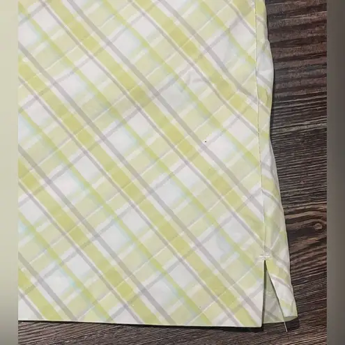 IZOD XFG Xtreme Function Golf Skort - Green Plaid Size 6