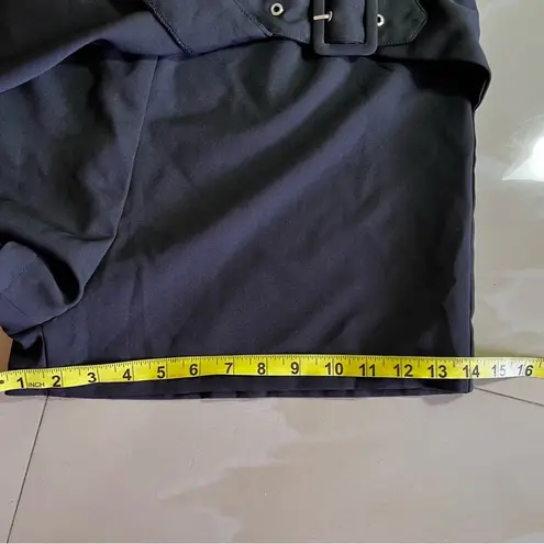 milk & honey Skirt/shorts black Size XL polyester spandex zippers